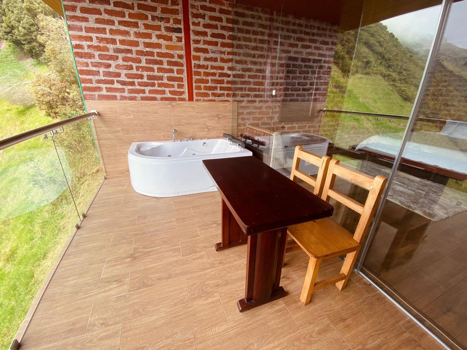 Casa De Campo El Descanso Baños Exteriér fotografie